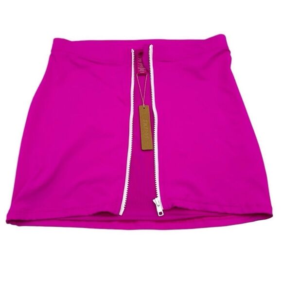 SKIMS Pink and White Swim Set - Picture 5 of 7